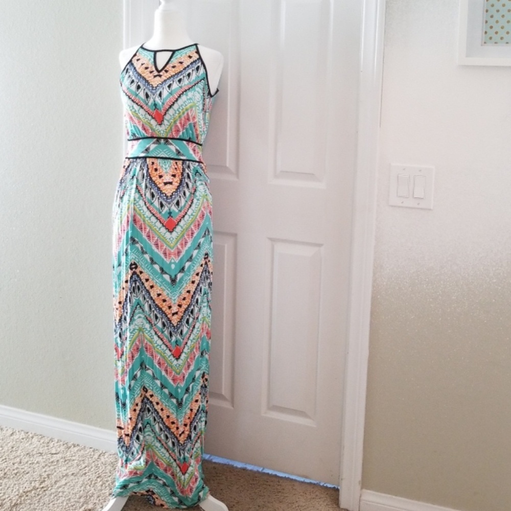 Felicity & Coco Print Maxi Dress